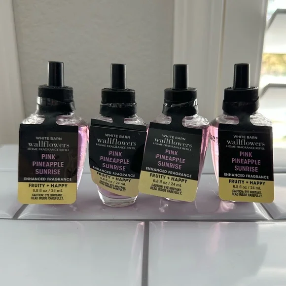 4 Pink Pineapple Sunrise Wallflower Refills - Picture 4 of 4